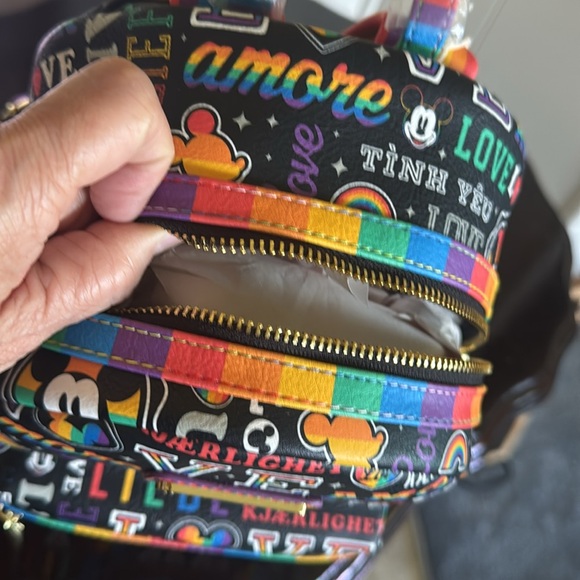 Disney Pride Loungefly Backpack NWT - Picture 8 of 8